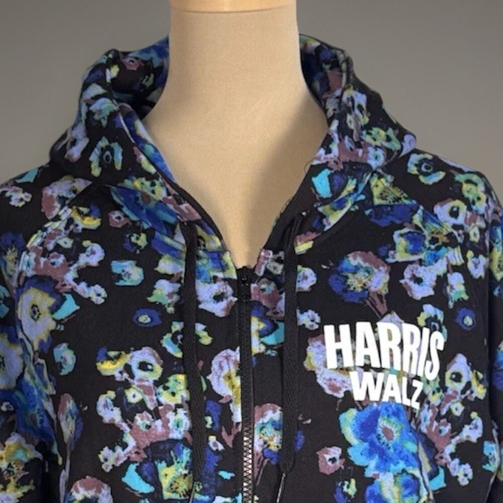 Ulla Johnson Harris Walz Hoodie | Designers For Democracy | Cropped | Floral